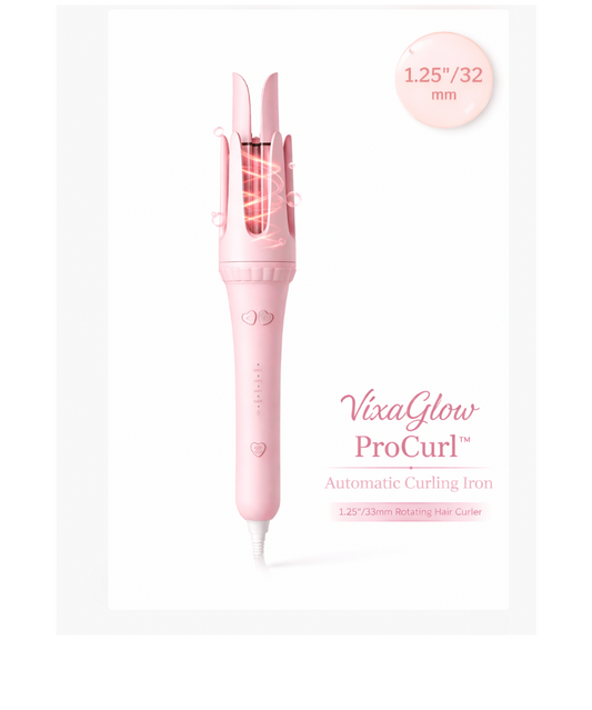 VixaGlow ProCurl™ Electric Salon Styling Iron